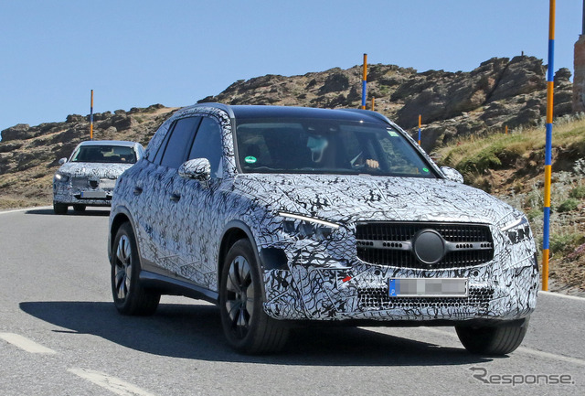 メルセデスベンツ GLC 次期型プロトタイプ(スクープ写真)