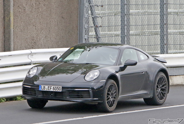 ポルシェ 911 サファリ 開発車両 スクープ写真