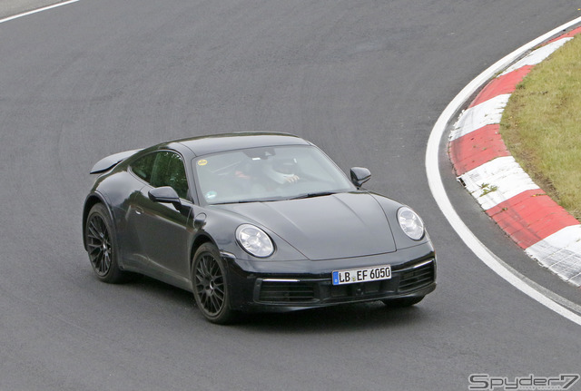 ポルシェ 911 サファリ 開発車両 スクープ写真
