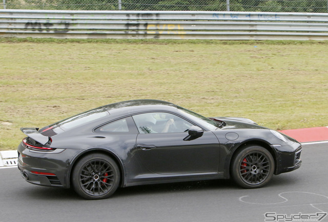 ポルシェ 911 サファリ 開発車両 スクープ写真