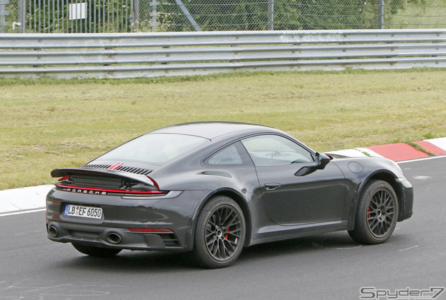 ポルシェ 911 サファリ　開発車両　スクープ写真