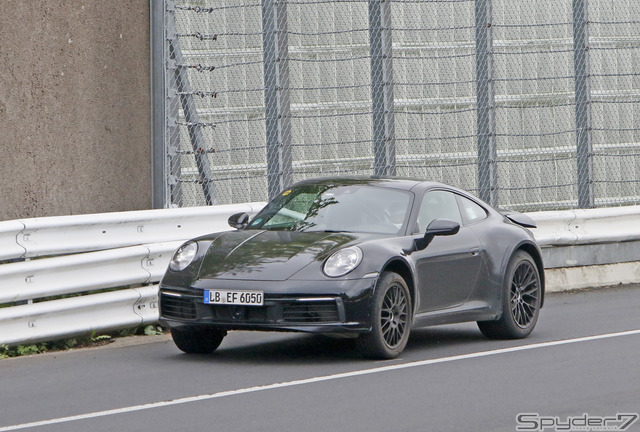 ポルシェ 911 サファリ 開発車両 スクープ写真