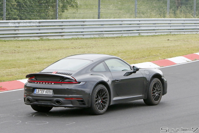 ポルシェ 911 サファリ 開発車両 スクープ写真