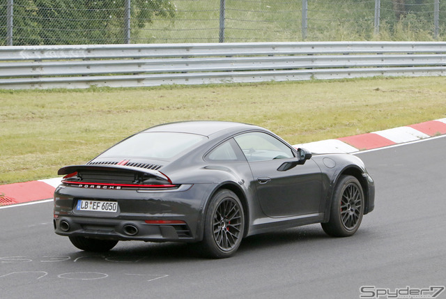 ポルシェ 911 サファリ　開発車両　スクープ写真