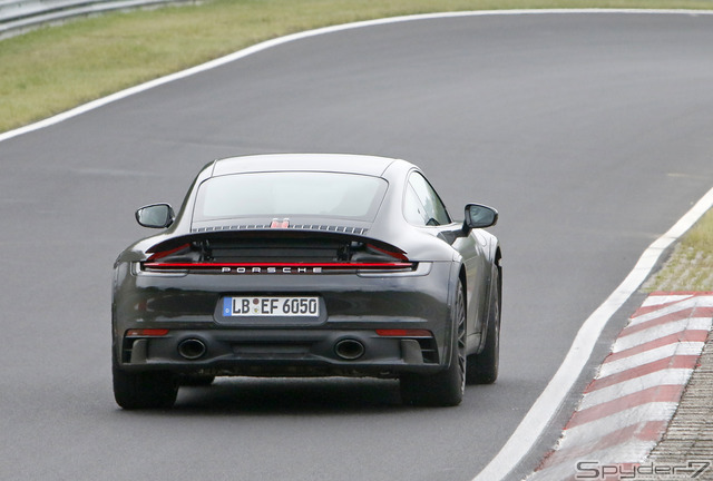 ポルシェ 911 サファリ 開発車両 スクープ写真