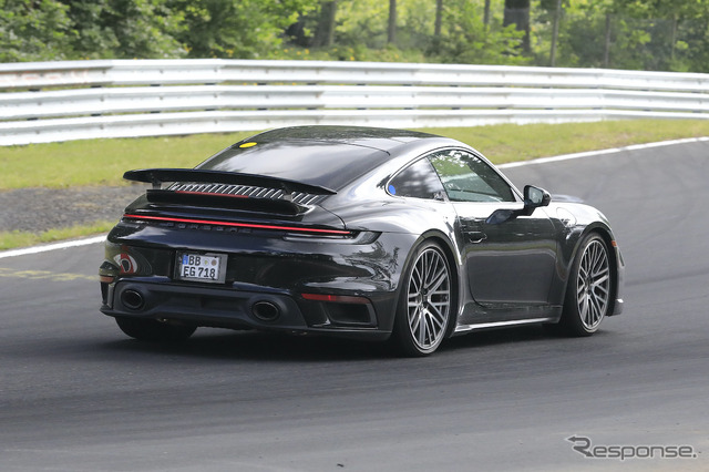 ポルシェ 911ハイブリッド 市販型プロトタイプ(スクープ写真)