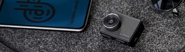 コンパクトなGarmin DASH CAM 47Z フロントカメラ