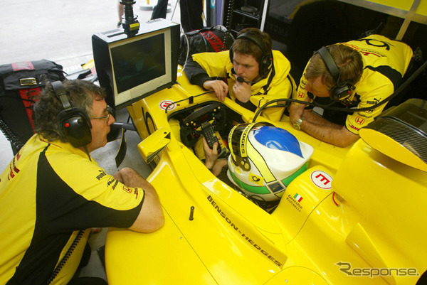 【ホンダF1ストーキング】ジョーダンのスタッフ、束の間の休息