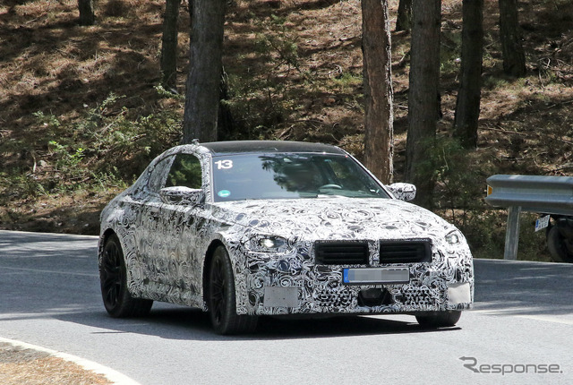 BMW M2クーペ 新型プロトタイプ(スクープ写真)