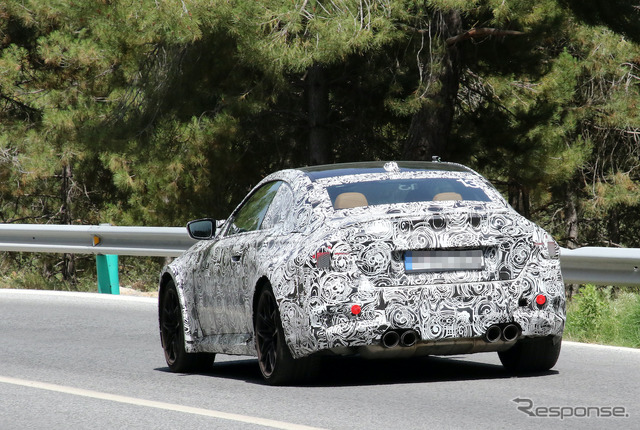 BMW M2クーペ 新型プロトタイプ(スクープ写真)