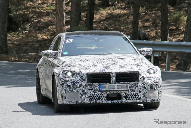 BMW M2クーペ 新型プロトタイプ(スクープ写真)