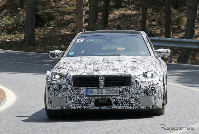 BMW M2クーペ 新型プロトタイプ(スクープ写真)
