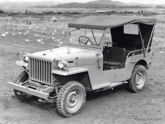 1951年：トヨタ・ジープBJ型警察予備隊向け