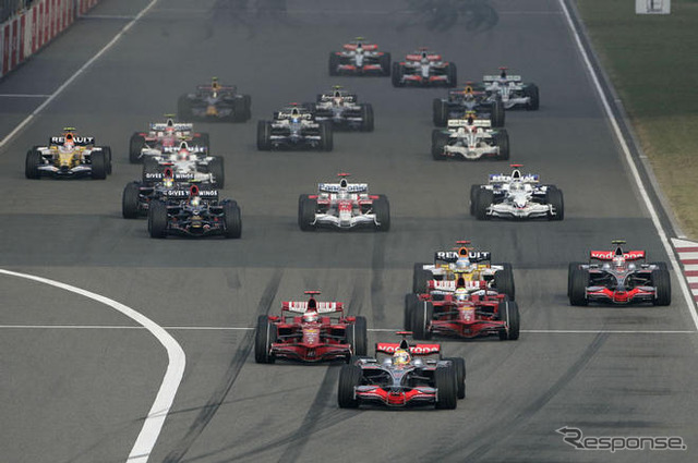 【F1中国GP】リザルト…優勝決定はブラジル