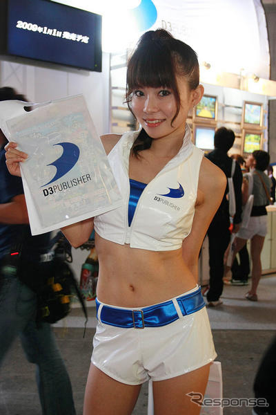 【東京ゲームショウ08】コンパニオン写真蔵…ディースリー・パブリッシャー