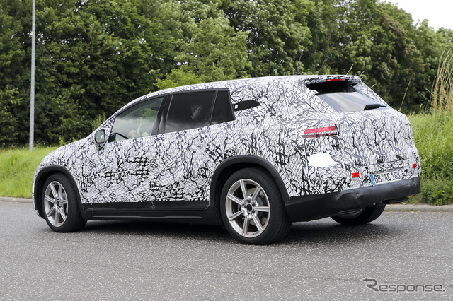 メルセデスベンツ EQS SUV プロトタイプ(スクープ写真)