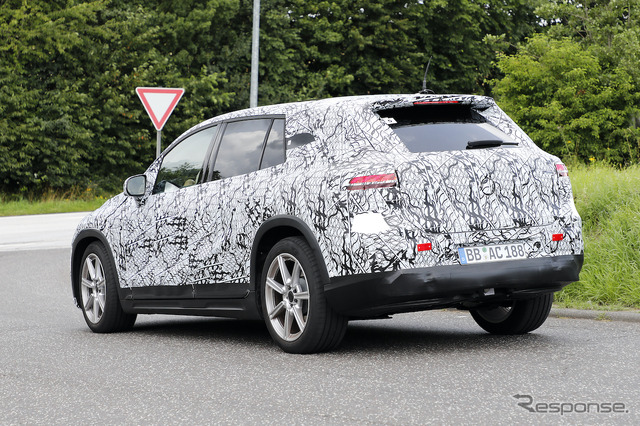 メルセデスベンツ EQS SUV プロトタイプ(スクープ写真)