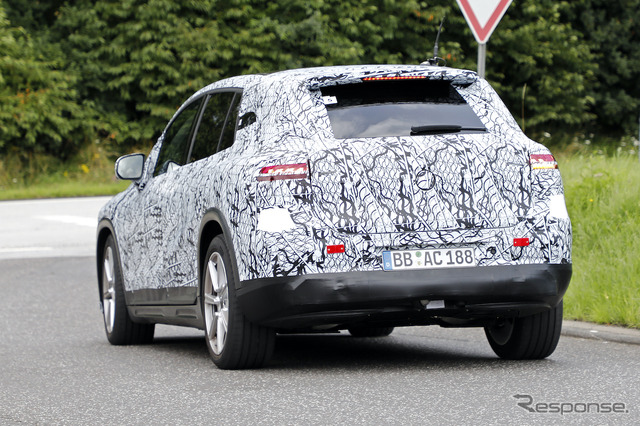 メルセデスベンツ EQS SUV プロトタイプ(スクープ写真)