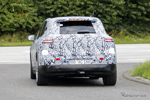 メルセデスベンツ EQS SUV プロトタイプ(スクープ写真)