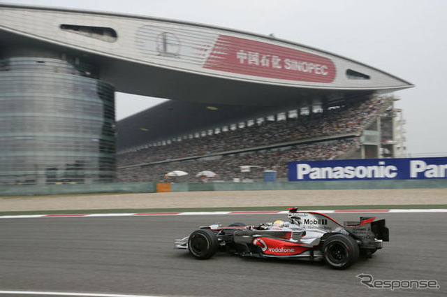 【F1中国GP】決勝…ハミルトンが王手