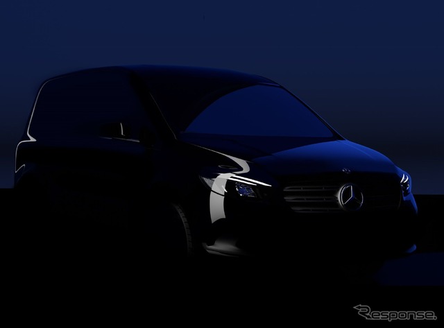 メルセデスベンツ・シタン 新型のティザー写真