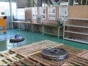 作業に潜む危険性を体感できる安全本質エリア。