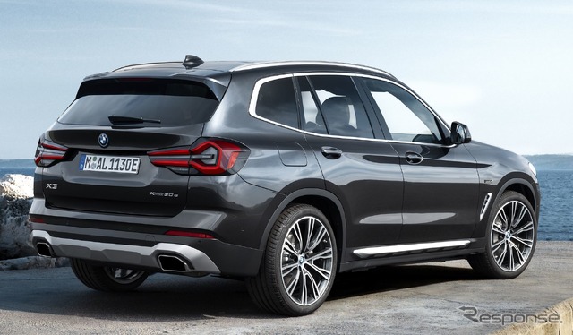 BMW X3 改良新型のPHV「xDrive30e」