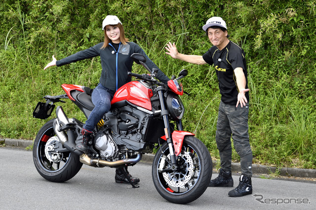 ドゥカティ モンスター 新型を丸山浩&小鳥遊レイラが語る