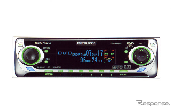 車載DVDプレーヤー……パイオニア/カロッツェリアが3機種を発売