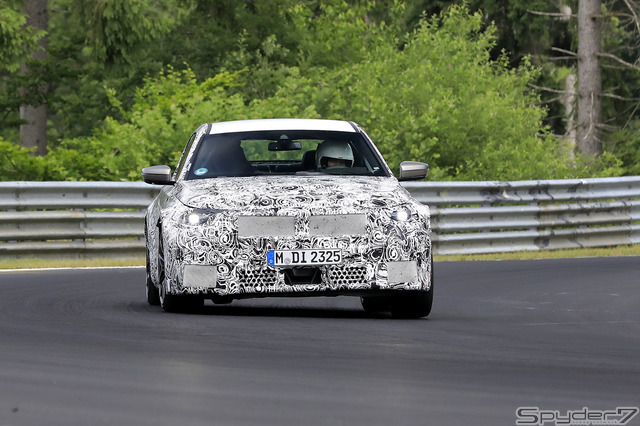 BMW M2 クーペ 新型プロトタイプ(スクープ写真)