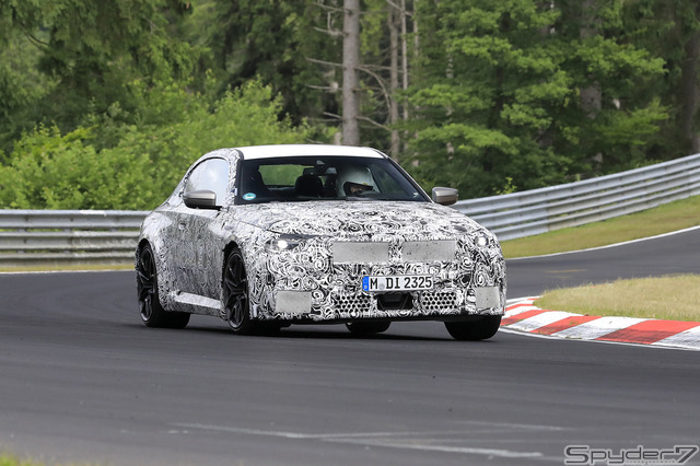 BMW M2 クーペ 新型プロトタイプ(スクープ写真)