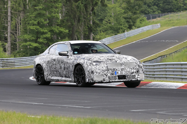 BMW M2 クーペ 新型プロトタイプ(スクープ写真)