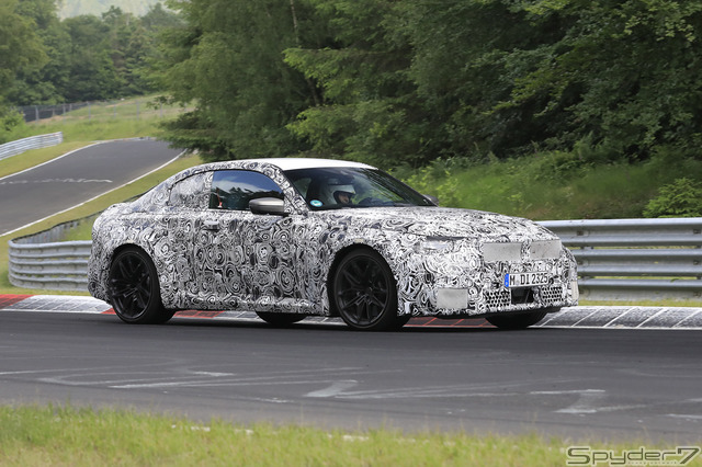 BMW M2 クーペ 新型プロトタイプ(スクープ写真)