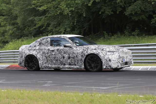 BMW M2 クーペ 新型プロトタイプ(スクープ写真)