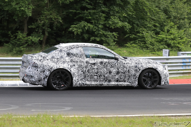 BMW M2 クーペ 新型プロトタイプ(スクープ写真)