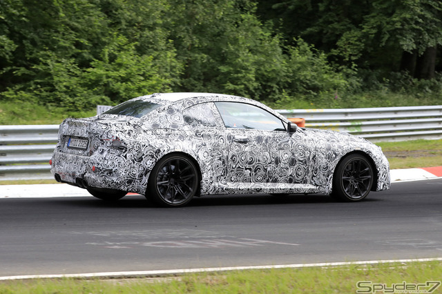 BMW M2 クーペ 新型プロトタイプ(スクープ写真)