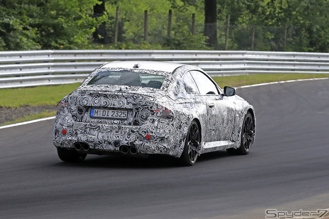 BMW M2 クーペ 新型プロトタイプ(スクープ写真)