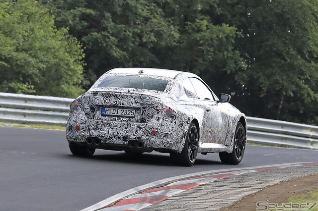 BMW M2 クーペ 新型プロトタイプ(スクープ写真)