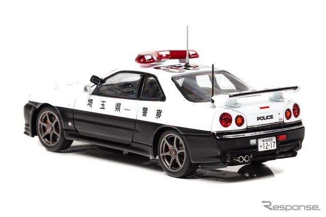 日産 スカイライン GT-R VスペックII(BNR34) 2002 埼玉県警察高速道路交通警察隊車両(854)