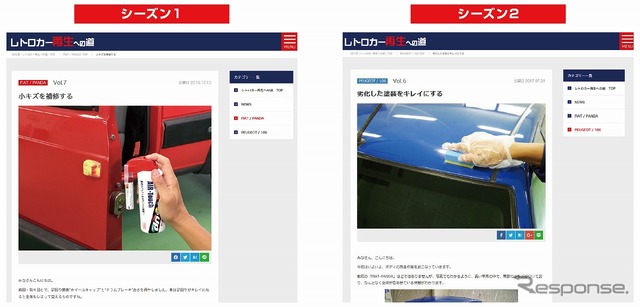 レトロカー再生への道 シーズン1/シーズン2