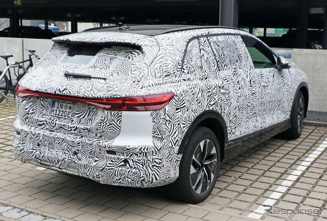中国専売が予想されるアウディの新型電動SUVのプロトタイプ(スクープ写真)