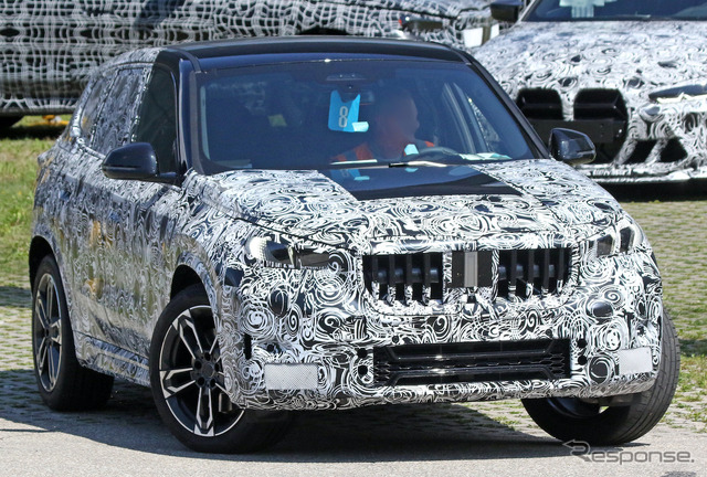 BMW X1 次期型プロトタイプ(スクープ写真)
