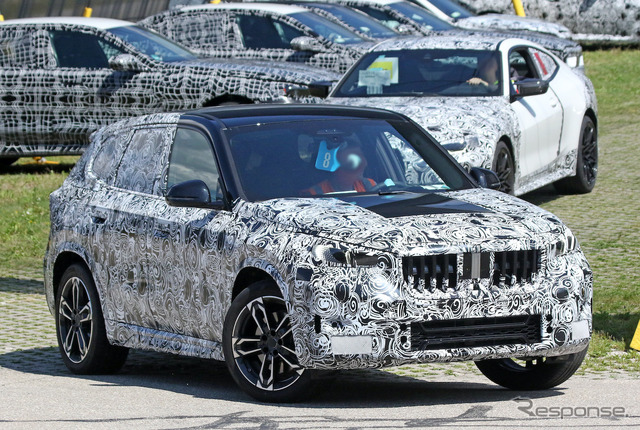 BMW X1 次期型プロトタイプ(スクープ写真)