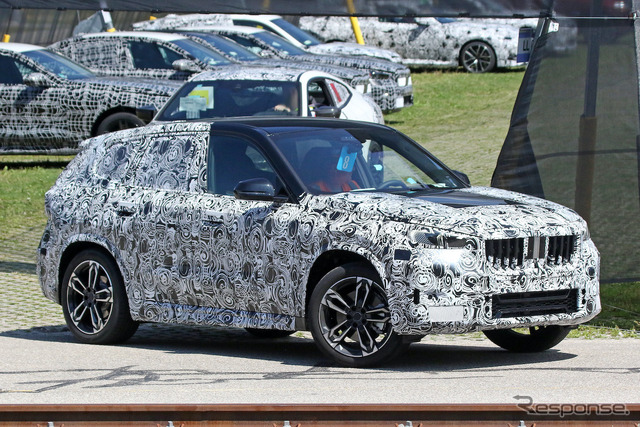 BMW X1 次期型プロトタイプ(スクープ写真)