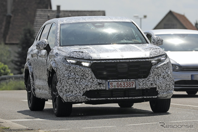 ホンダ CR-V 次期型プロトタイプ(スクープ写真)