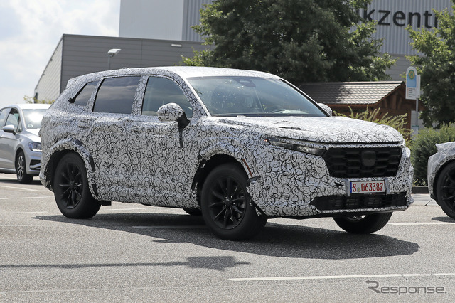 ホンダ CR-V 次期型プロトタイプ(スクープ写真)