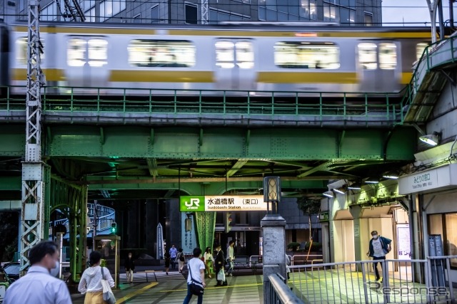 JRの水道橋駅