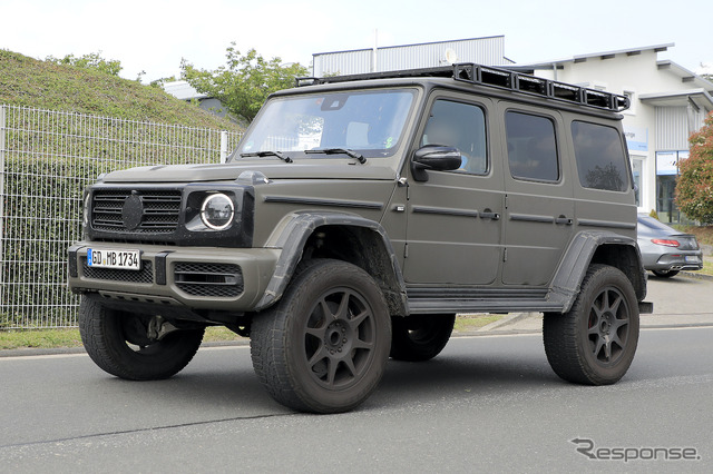 メルセデスベンツ G500/G550 4×4スクエアード 後継モデル(スクープ写真)