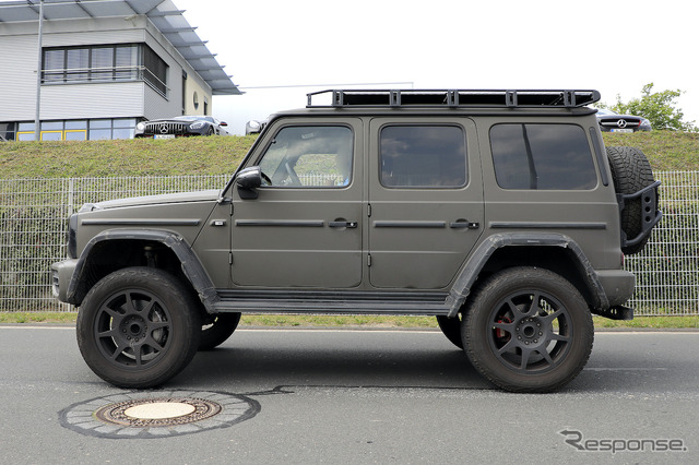 メルセデスベンツ G500/G550 4×4スクエアード 後継モデル(スクープ写真)