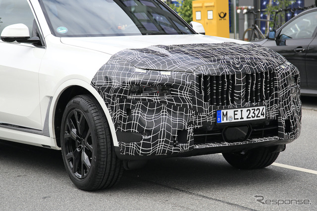 BMW X7 次期型プロトタイプ(スクープ写真)